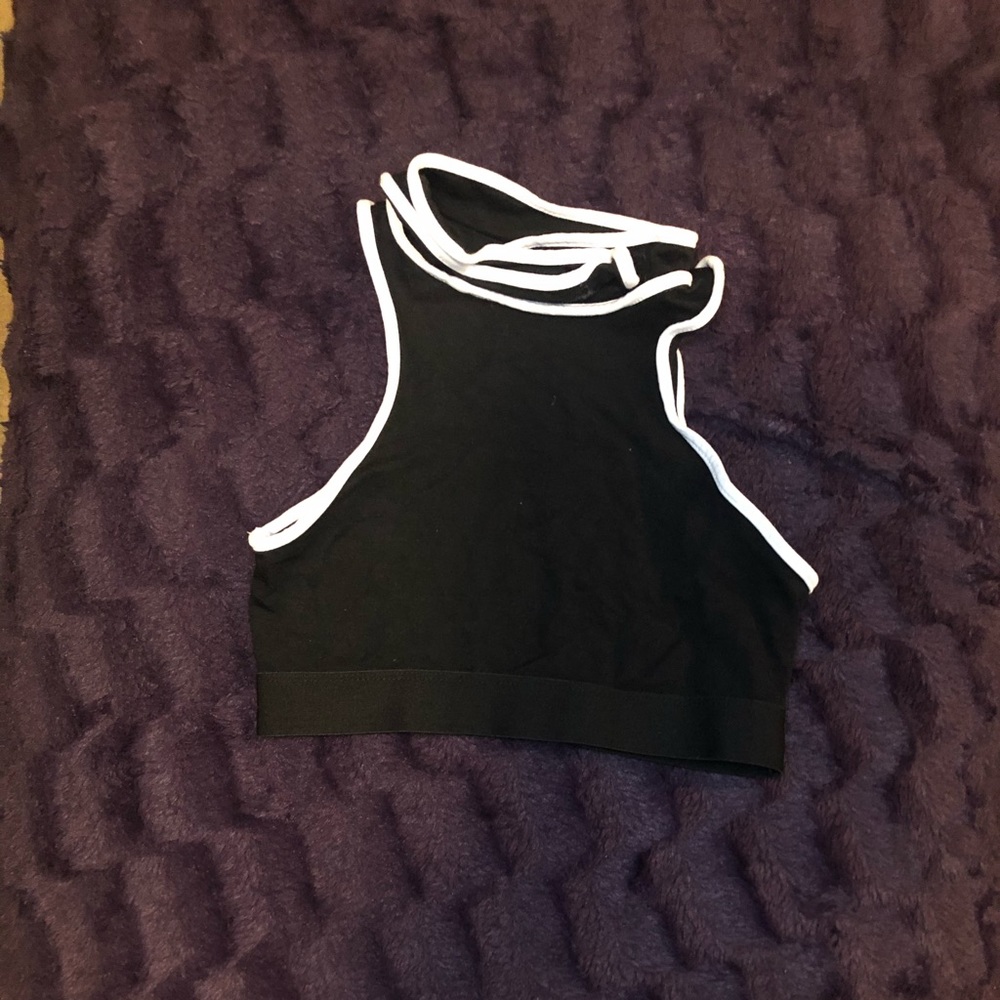 Fashion Nova black crop top